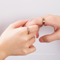 High Quality Jewelry 316L Stainless Steel Engagement Wedding Ring